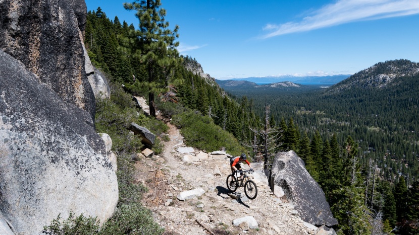 ibis ripmo v2 xt - while it is more capable on the descents, it still hasn't lost it...