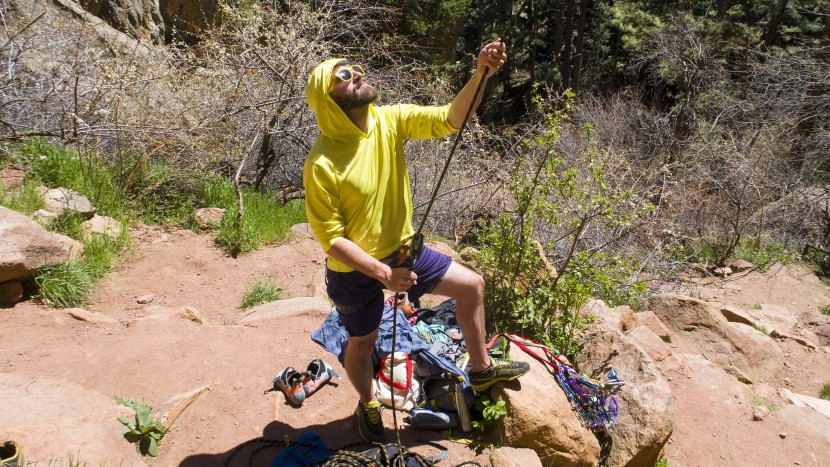 sun shirt - the baleaf hoody is impressively durable and ours has withstood many...