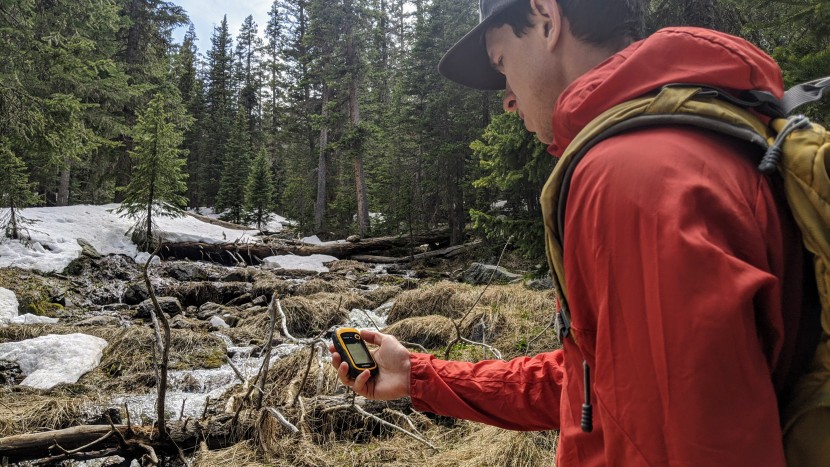 garmin etrex 10 - great for marking water sources while scouting backpacking routes...