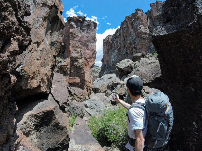 garmin etrex 20x - this gps is just as convenient to have in your pocket for long ski...