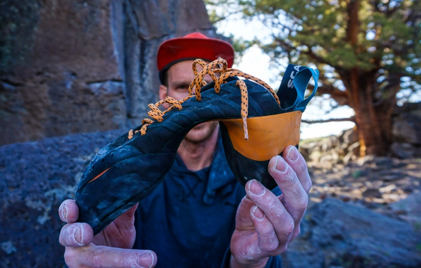 scarpa instinct lace - although the forefoot is stiff, the instinct lace is fairly flexible...