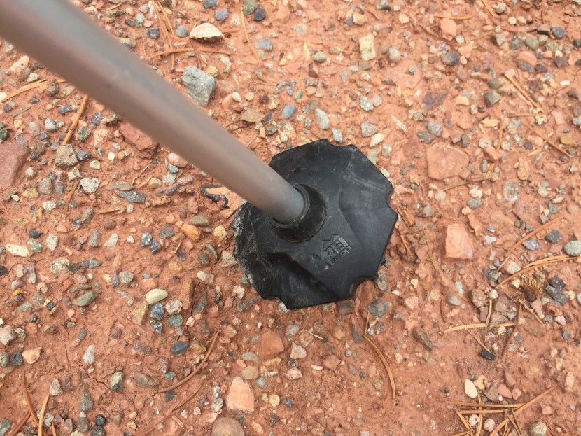 rei co-op trailbreak - the rei trailbreak&#039;s baskets are large enough to plunge in soft dirt...