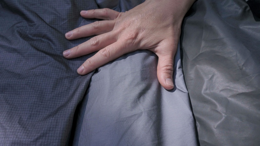 hardshell jacket - the backing of three gore-tex fabrics from left to right: pro...