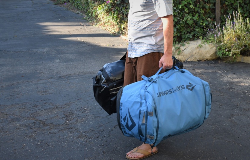 sea to summit duffel - although this is one of the heavier models we tested, the difference...