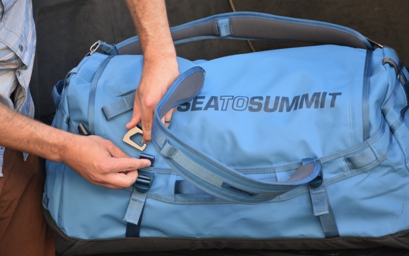 it's simple to convert between a backpack-style carry and a...