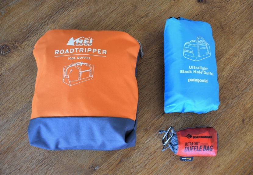 duffel bag - weight is an important consideration, but shedding the pounds or...