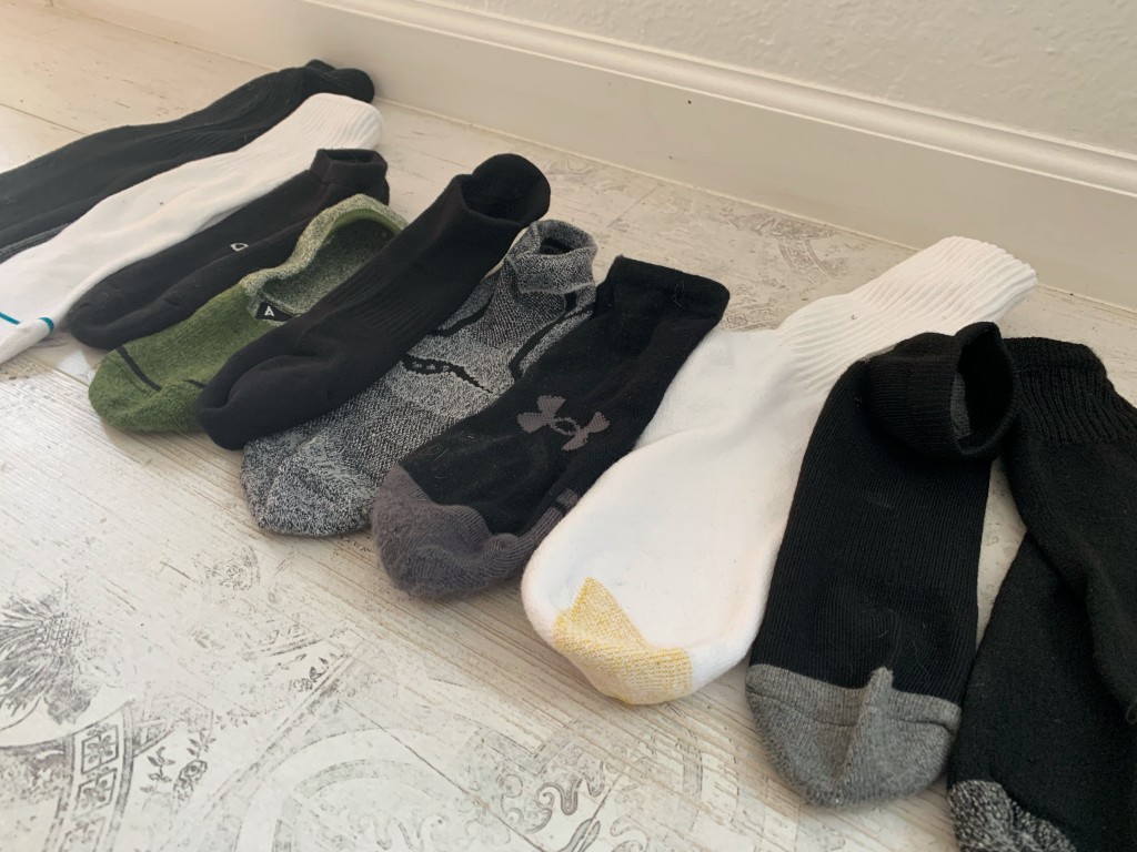Nylon/Cotton/Spandex Sports Socks Men's Ankle Socks Running Socks