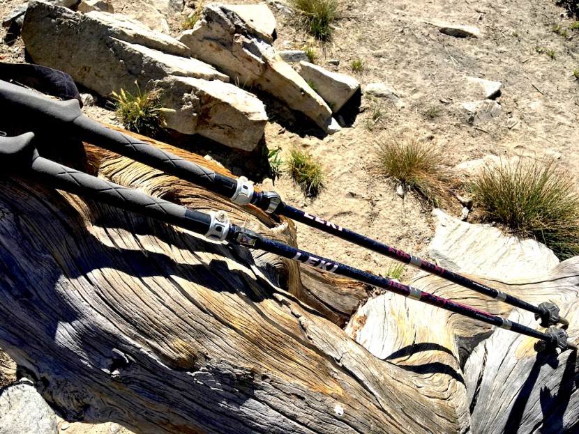 leki women's micro vario carbon - the micro vario carbon offers some length adjustability with a...