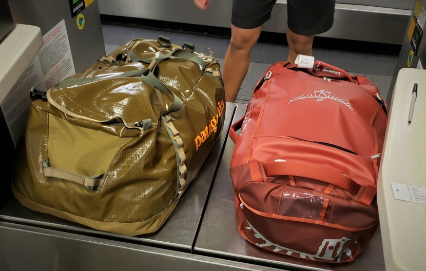 duffel bag - duffels in the 90 to 100-liter size range are great for airline...