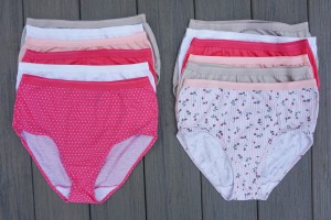 The Fruit of the Loom Brief's stay securely in place and work great...