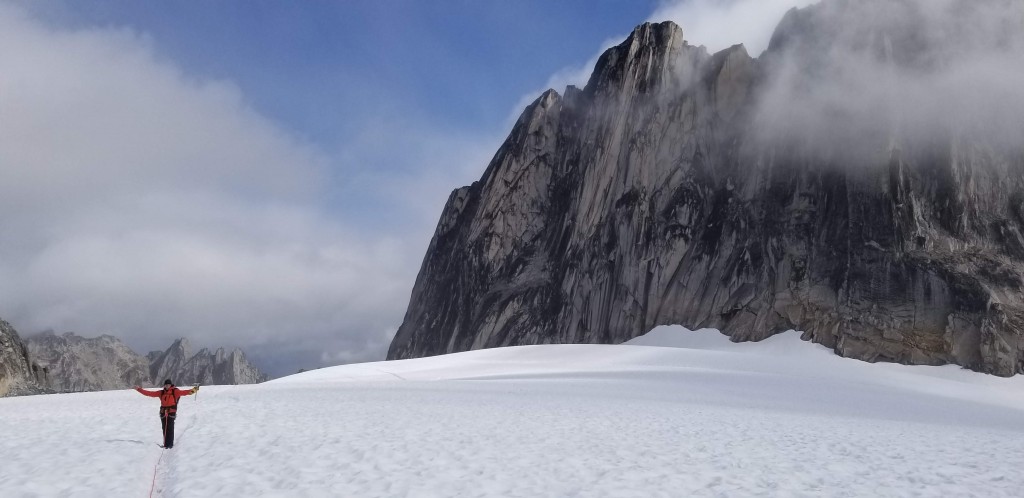 carabiner - when the approach to your route looks like this, portability really...