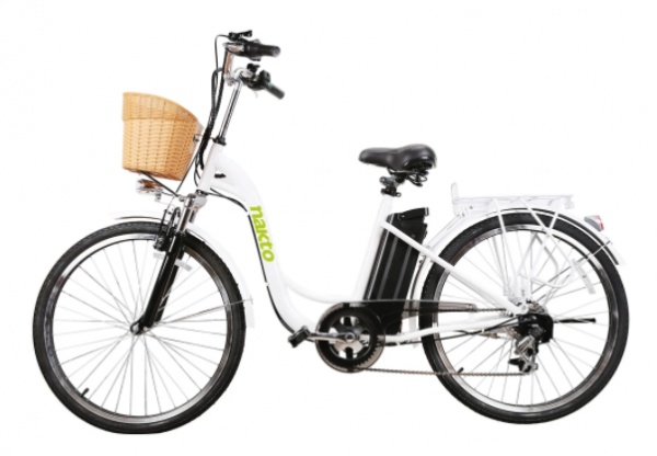 Nakto electric bicycle sporting shimano 6 sales speed gear ebike