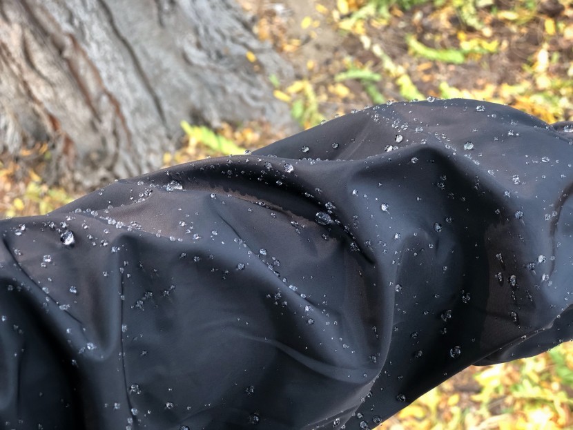 soteer waterproof hooded for women - this polyester shell lacks any water repellent treatment but does...