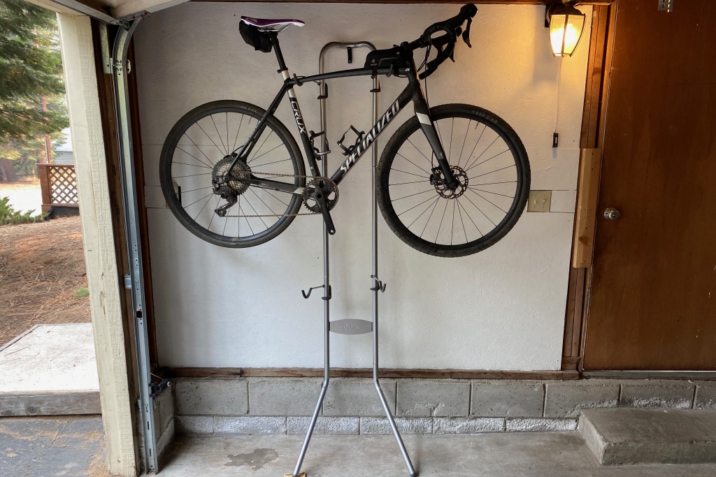  flat-bike-lift - The new overhead rack to store the