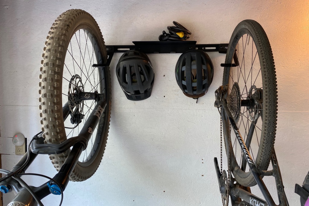 TORACK Bike Storage Rack, 6 Bike Racks & 5 Hooks for Garage, Wall