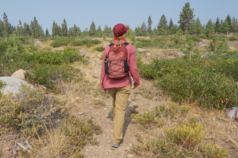 pants womens - claire lawrenson testing the crawford on a walk and picnic.