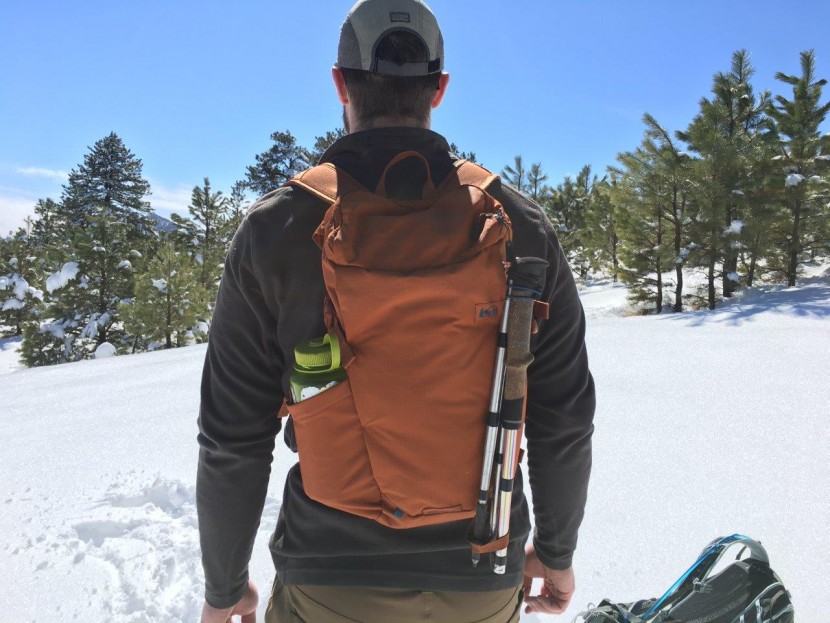 rei co-op ruckpack 18 - the features on the ruckpack work well - we missed a few key...