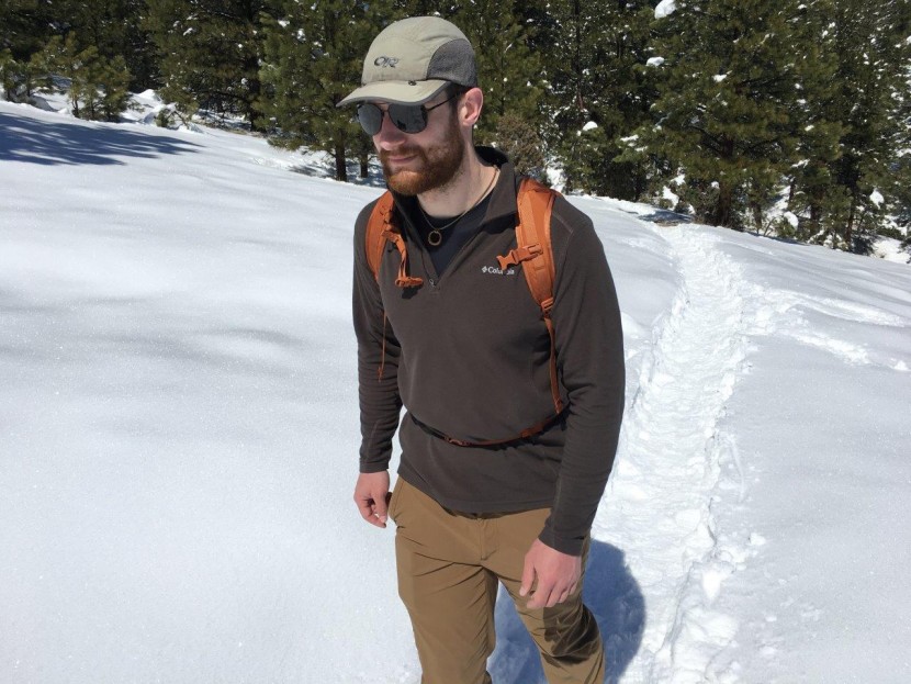 rei co-op ruckpack 18 - we enjoyed the ruckpack on this winter hike, and had just used it a...