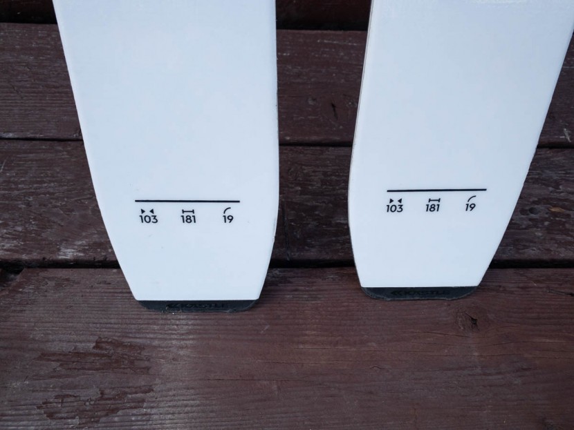 kastle tx 103 - kastle&#039;s clean tail graphics, noting, from left to right, underfoot...