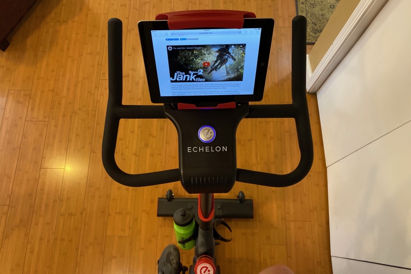 echelon ex-3 - the ex-3 doesn't have a display. instead, you sync a device with...