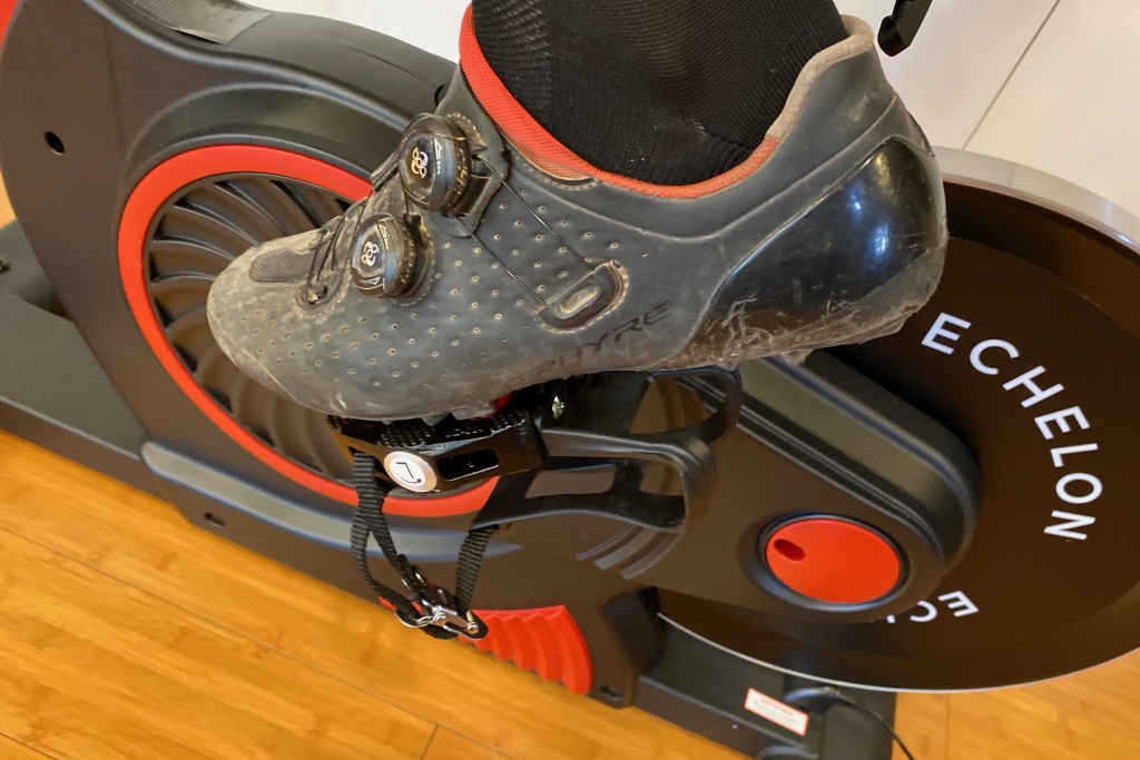 budget exercise bike - the dual function pedals on the echelon ex-3 are a nice feature that...