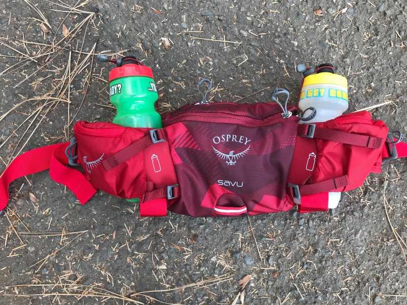 mountain bike hip pack - the osprey savu is simple, can carry two bottles, and is an...