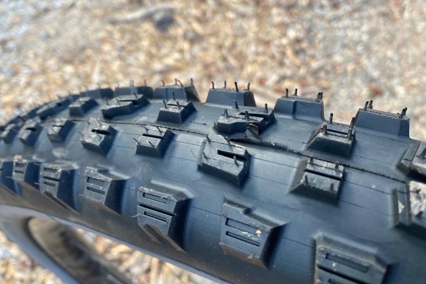 vittoria mazza - vittoria isn&#039;t afraid to sipe their tread knobs. here you can see...