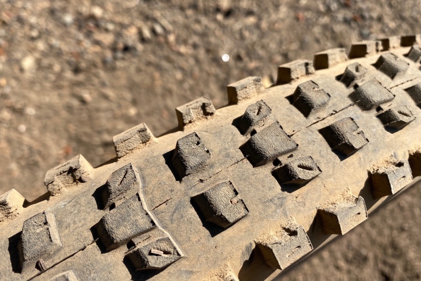 maxxis dissector - the dissector was showing some serious signs of wear after only...