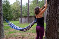 Hanging and adjusting each hammock is easier with models that have...