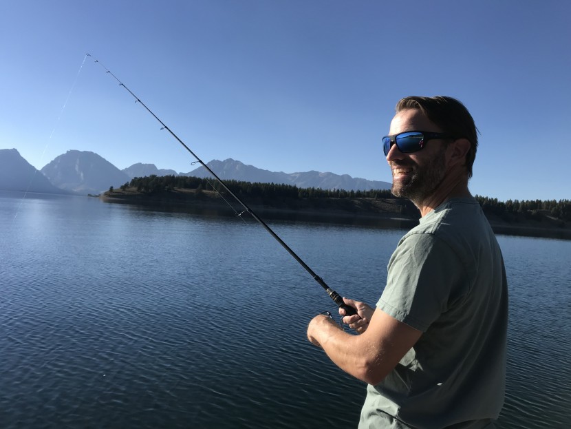 we invited friends and angling experts to join us on fishing trips...