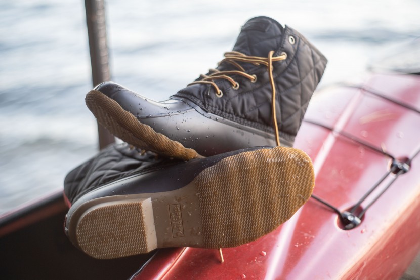 sperry saltwater duck nylon - we wish these boots had more traction - the &quot;wave-grip&quot; doesn&#039;t do...