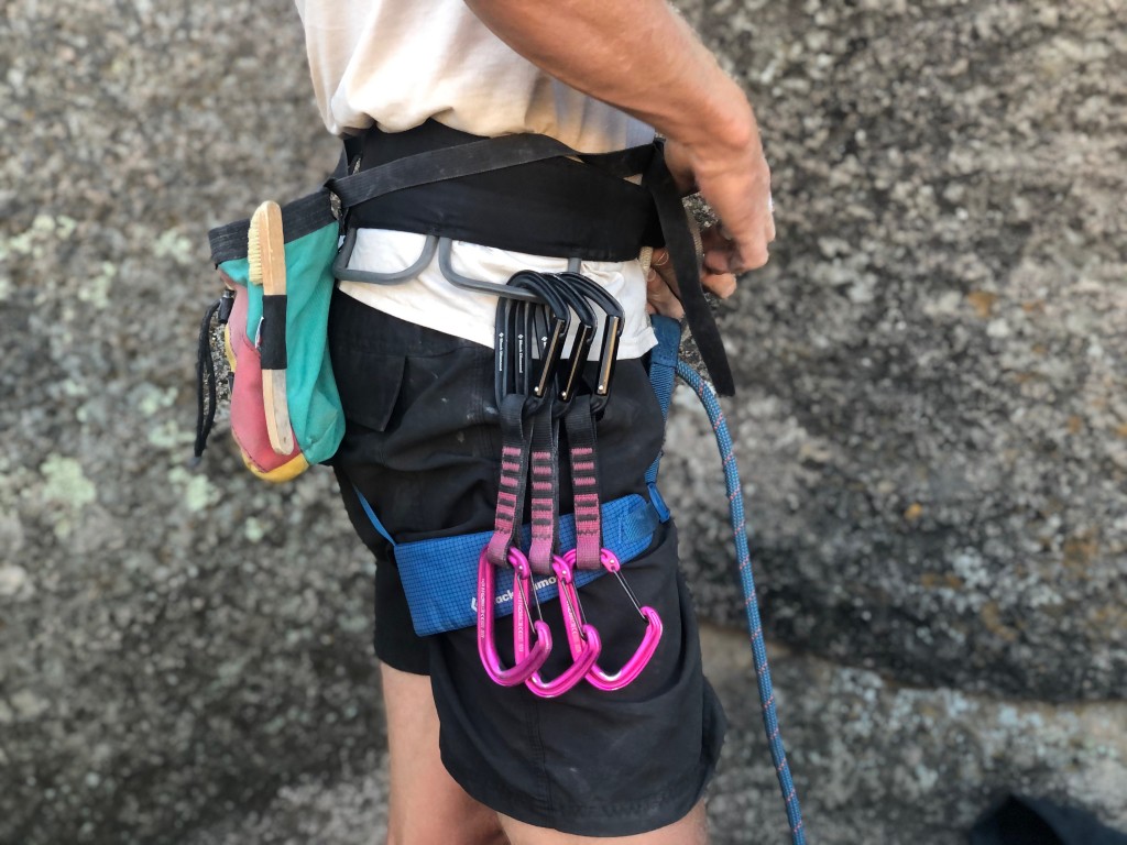 black diamond climbing harness