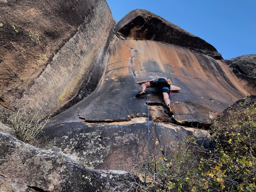 black diamond momentum - putting the momentum to the test on one of the very technical seam...