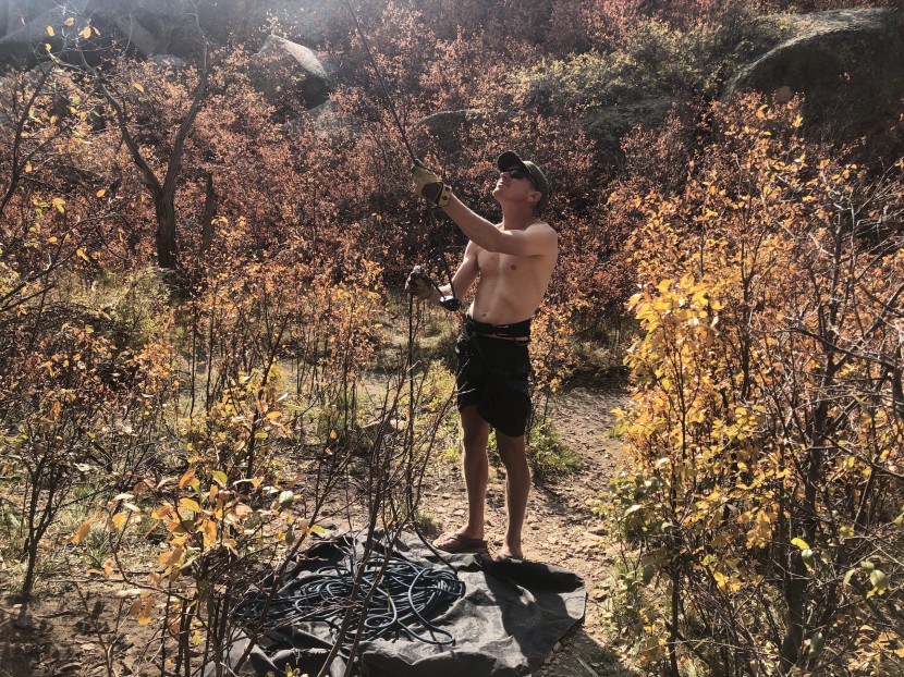 black diamond momentum - belaying in the sun on a late fall day. when belaying, especially...