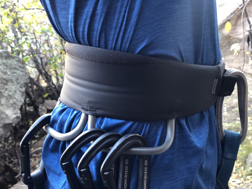 black diamond momentum - you can see the thick padding that makes up the waistbelt. this...