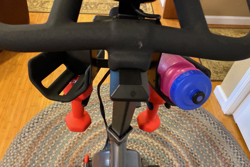 schwinn ic4 - the ic4 comes with loads of features like 3 lb hand weights with...