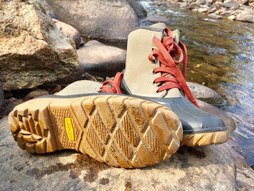 lacrosse aero timber top 8&quot; for women - the tread is relatively shallow and straightforward in our opinion...