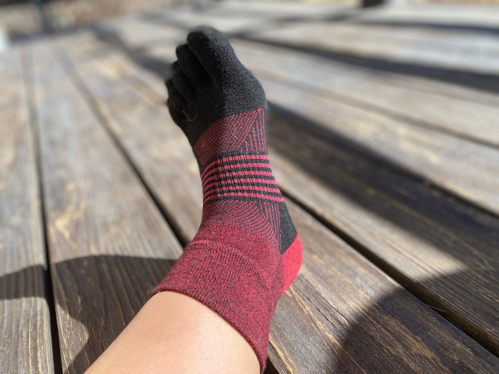 INJINJI Five Finger Toe Socks 2020 ULTRA Run No-show Mid Weight
