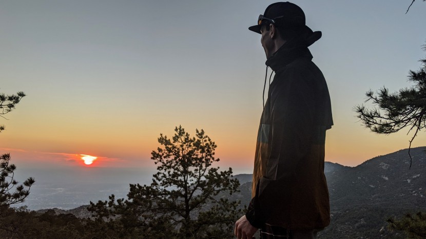 billabong wind swell anorak - not quite the same as watching the day fade while sitting on a...