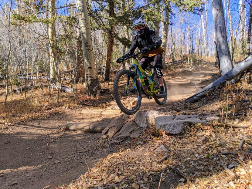 billabong wind swell anorak - this jacket was great for chilly, fall mountain bike rides, keeping...