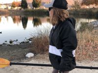 Getting ready to head out on the water in the Charles River Wind and...