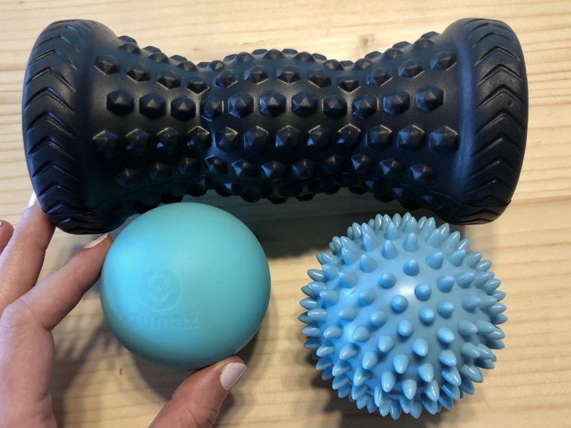 massage ball - with so many different surfaces, the tumaz set of tools can loosen...