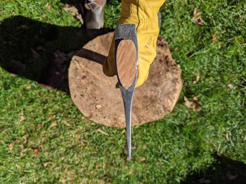 axe - the small forest&#039;s sharp and tapered axe head is great at precisely...