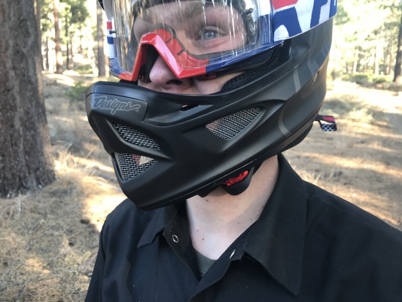 troy lee designs d3 fiberlite - this helmet has a lot of great qualities. unfortunately, ventilation...