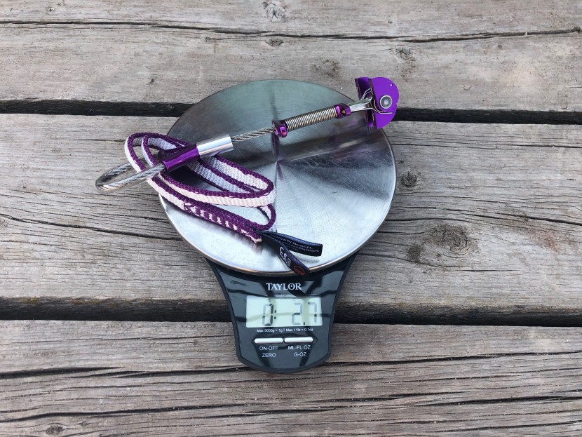 wild country zero friends - at 2.7 ounces for the 1 inch purple cam, these units are not super...