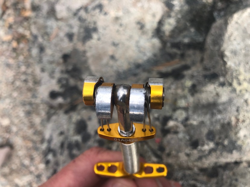 wild country zero friends - you can start to see a slight deformation in one of the lobes. these...