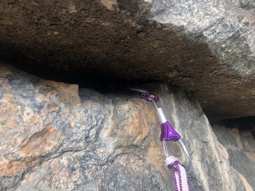 wild country zero friends - a horizontal placement such as this one requires a flexible stem to...