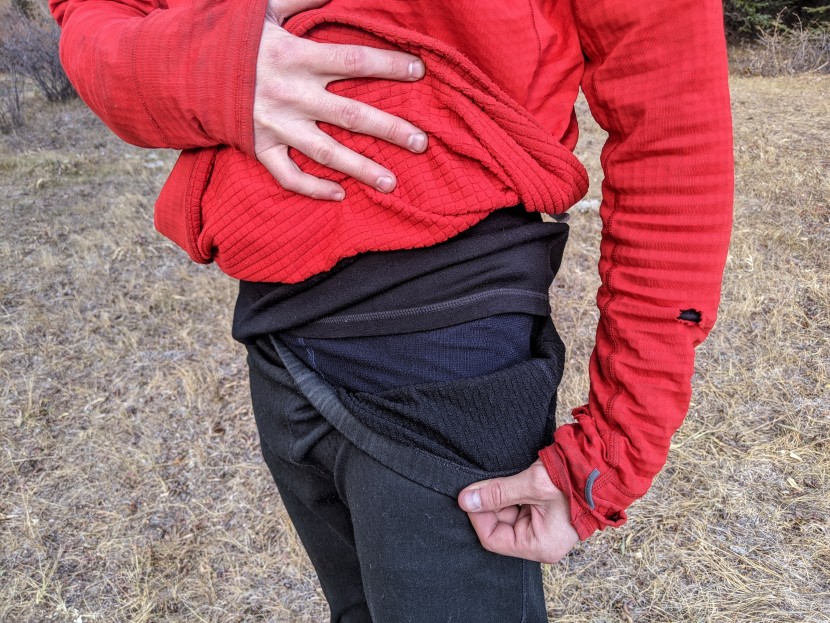 carhartt base force lightweight bottoms - taking advantage of the external gridded fleece by combining the...