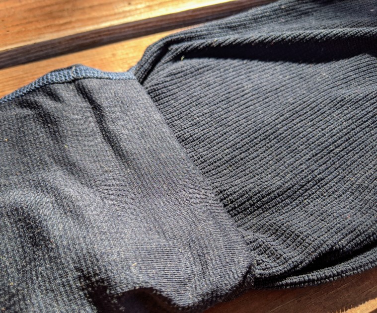 carhartt base force lightweight bottoms - a close-up of the gridded face fabric (right) and the interior...
