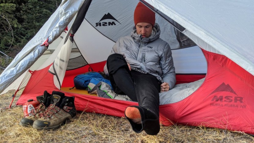smartwool classic thermal merino bottom - even if you have to eventually get out your bag in the morning...